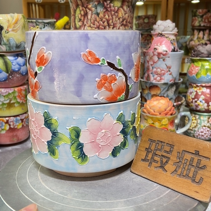 景德镇艺术手绘作品