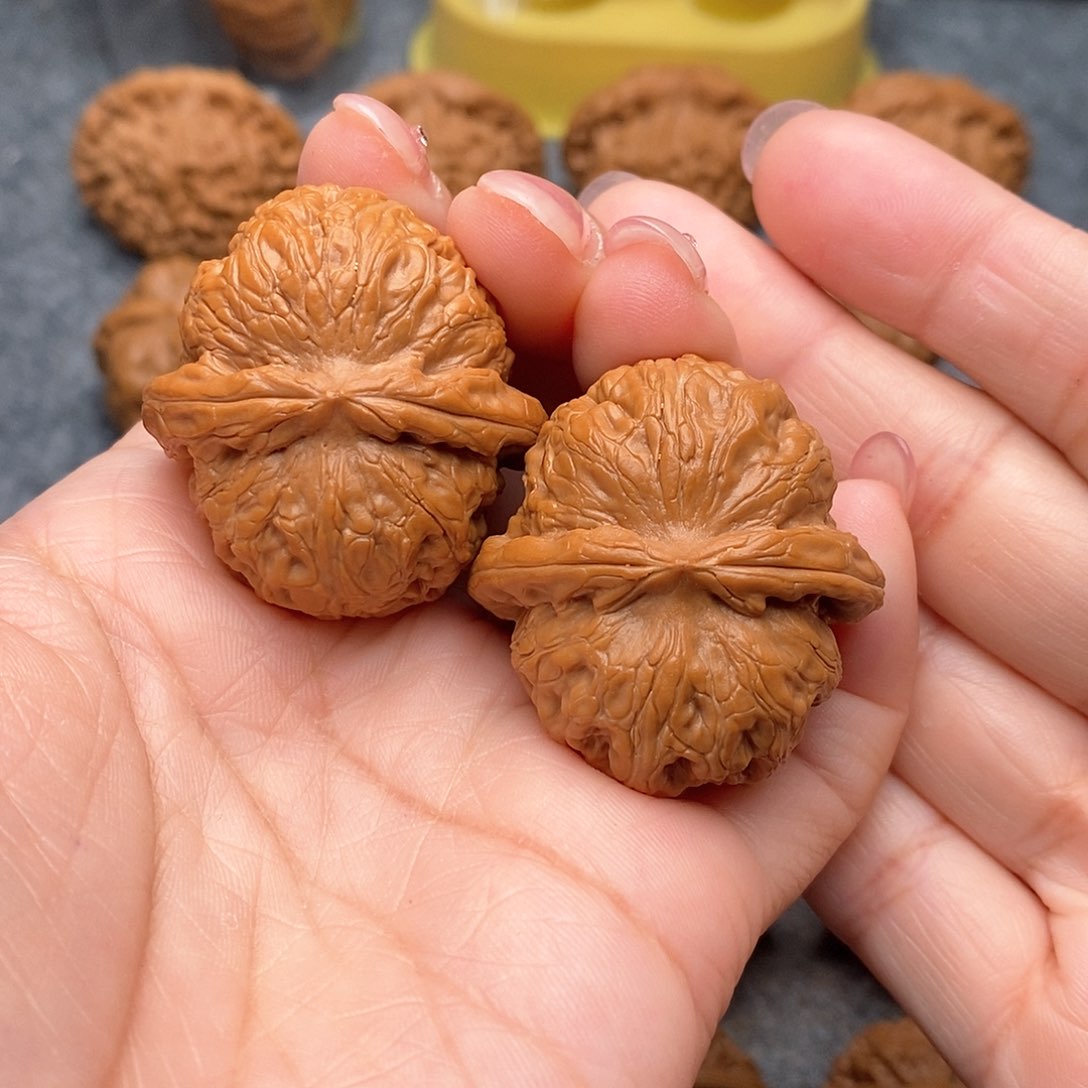 文玩核桃把件精品元宝39全品