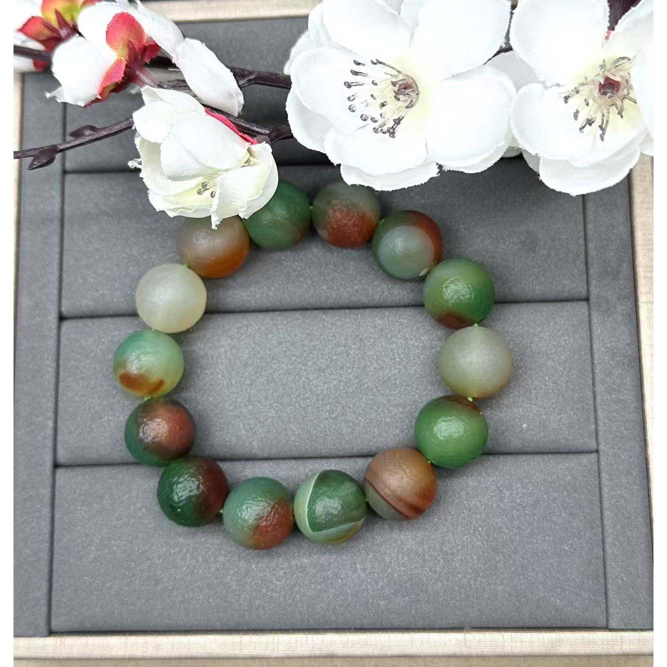 平平S990 上古磁疗鸿蒙珠手串 多样性发其一