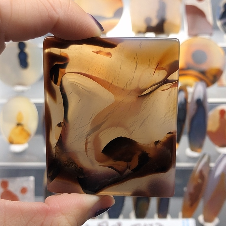 玛瑙/玉髓合金颈饰9