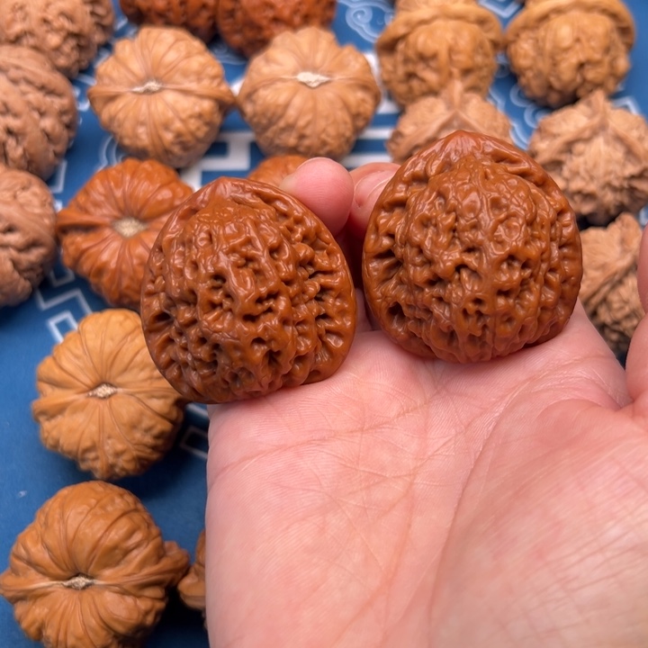 文玩核桃把件扒****_金公子