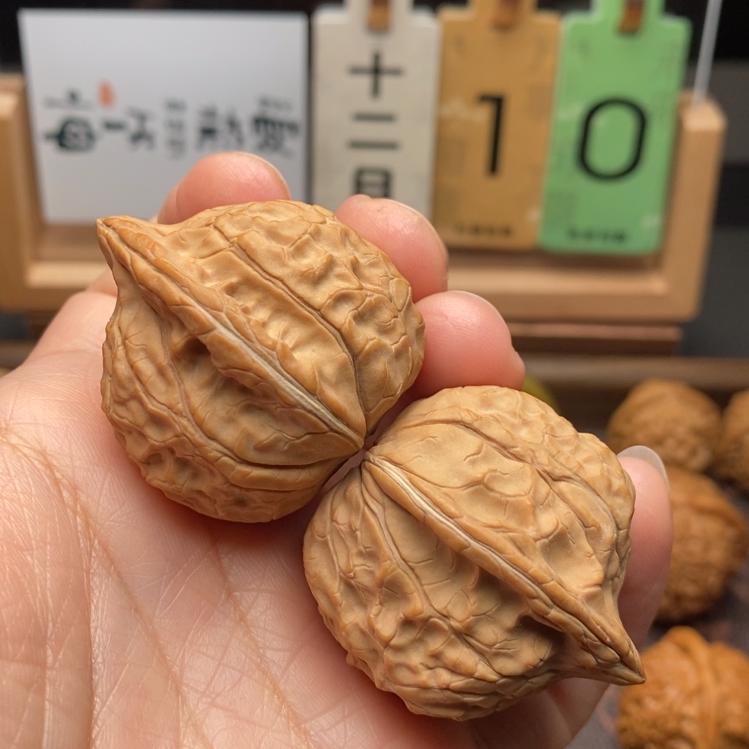 文玩核桃把件龟甲纹37