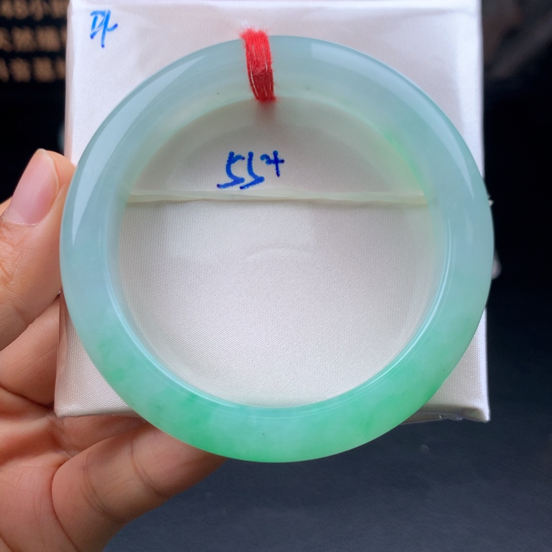 幼***宅翡翠未镶嵌手镯手镯定金