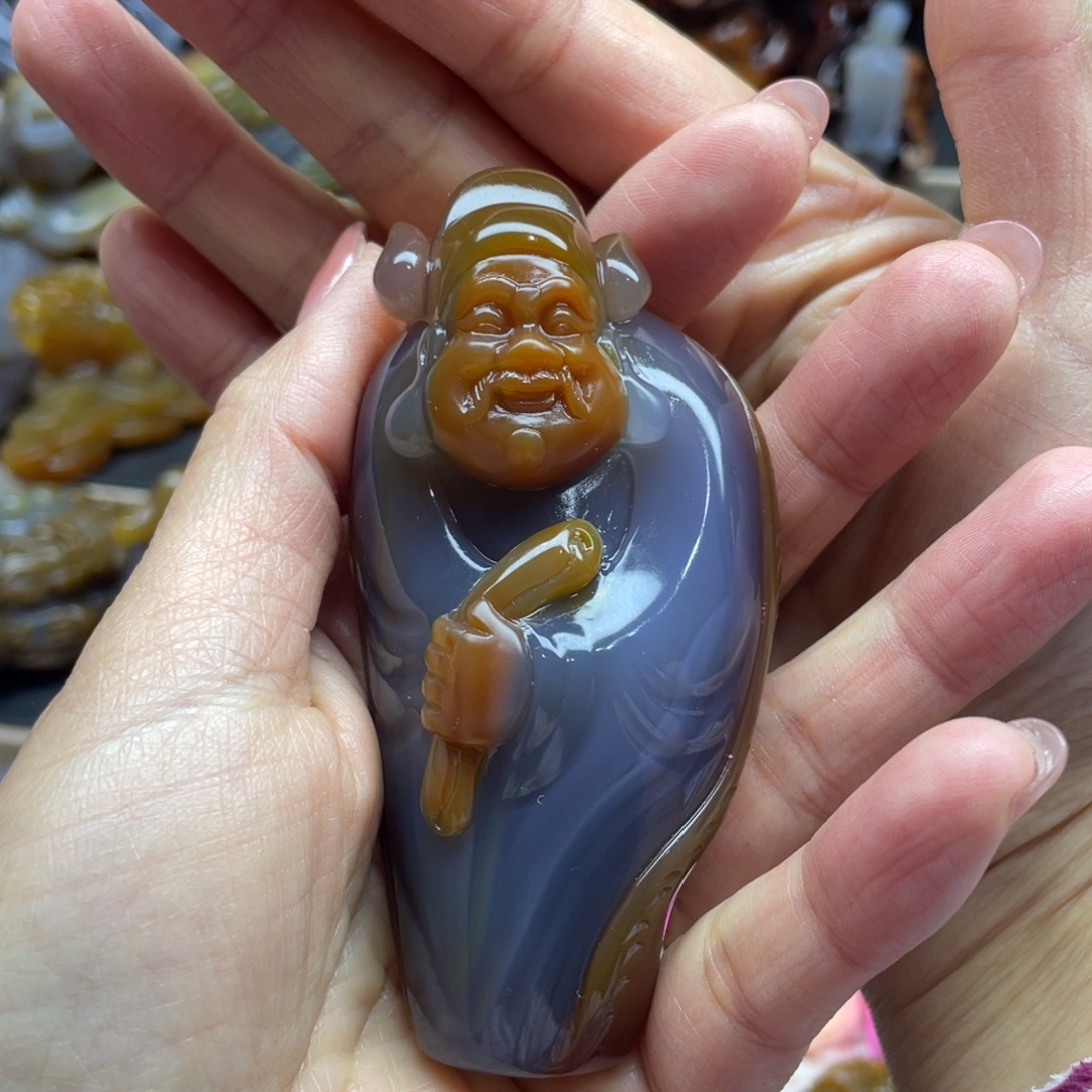 农***岸玛瑙/玉髓未镶嵌玛瑙