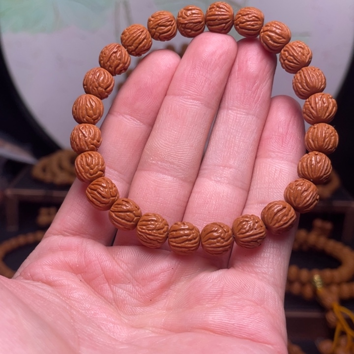 桃核手串10黑龙手串