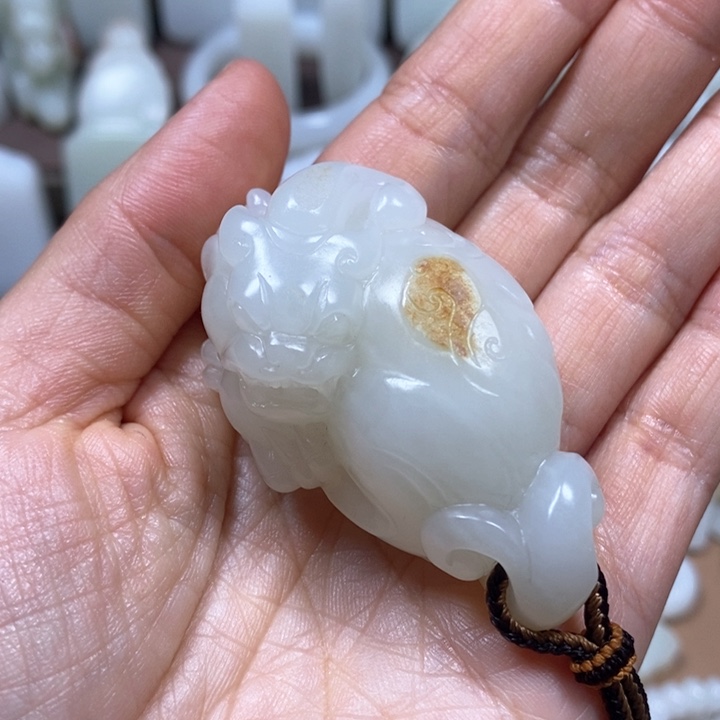 和田玉挂件未镶嵌郑****傅