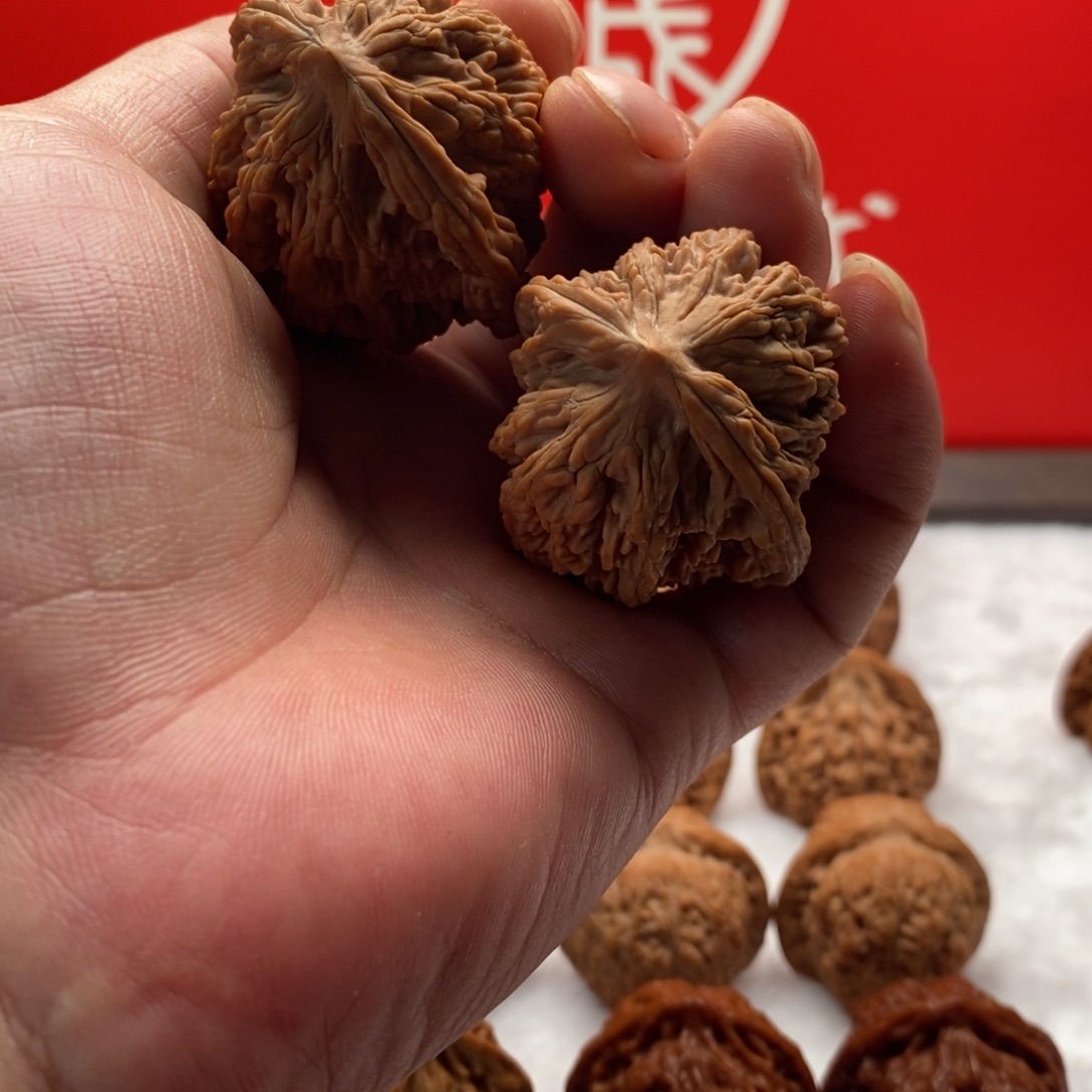 吊坠文玩核桃麦穗虎头42