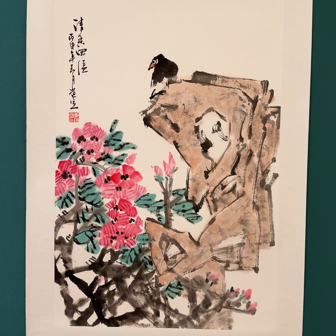 国画董老师的作品