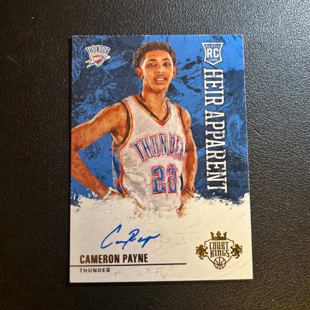 油画 雷霆 佩恩 新秀rc 签字卡 签名卡 卡签 定妆照签