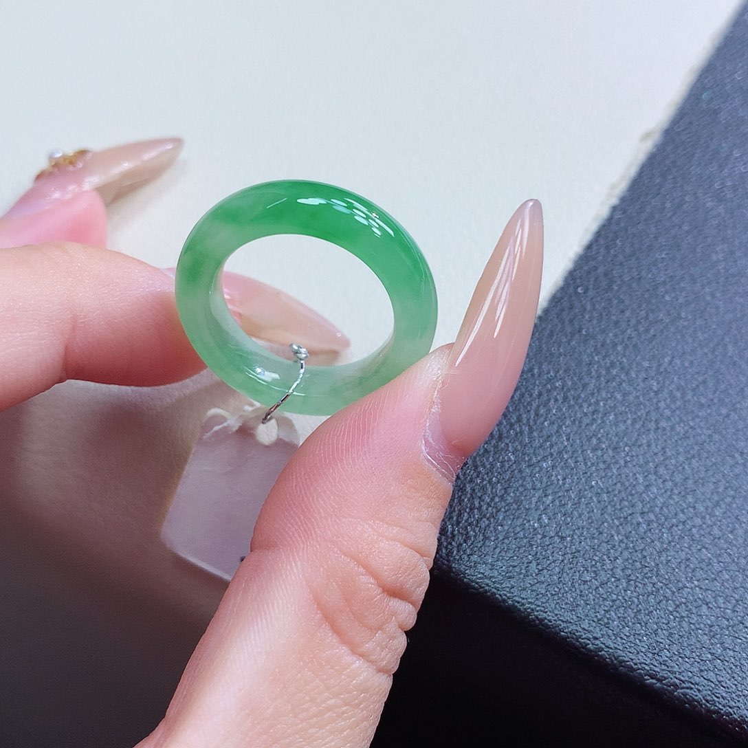 未镶嵌戒指翡翠12号