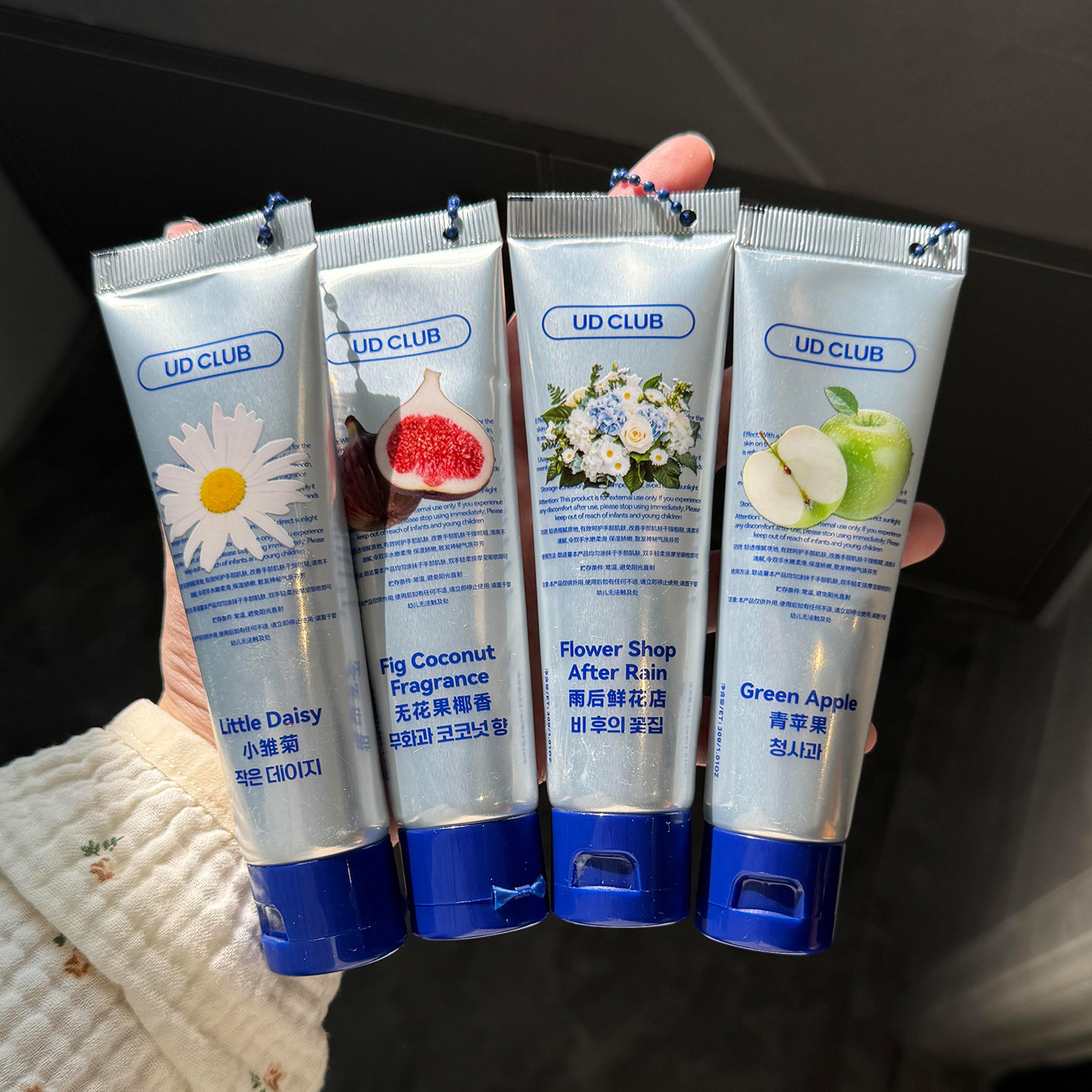 UD CLUB · 太香了韩式首尔系列精华护手霜小雏菊青苹果无花果学生
