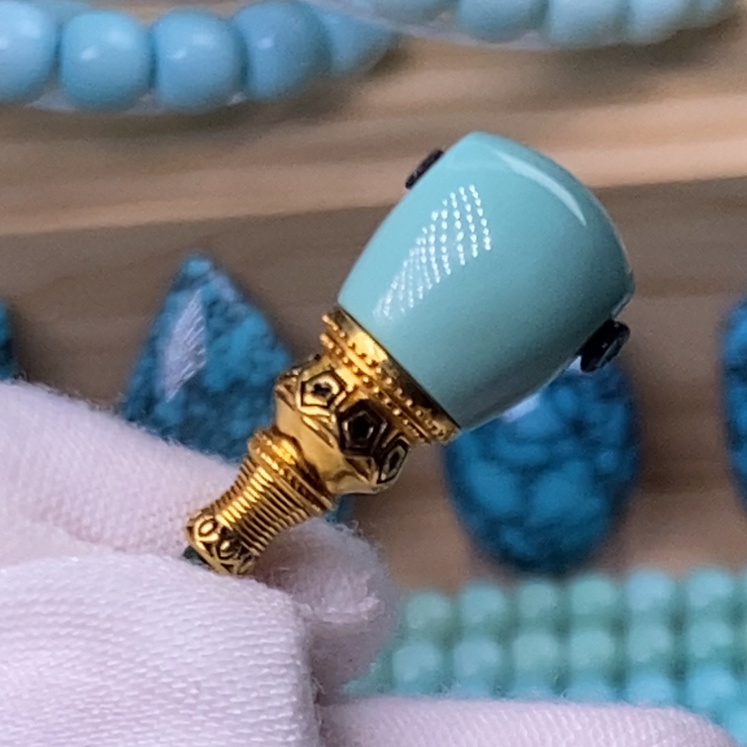 绿松石未镶嵌珠宝奇石10mm