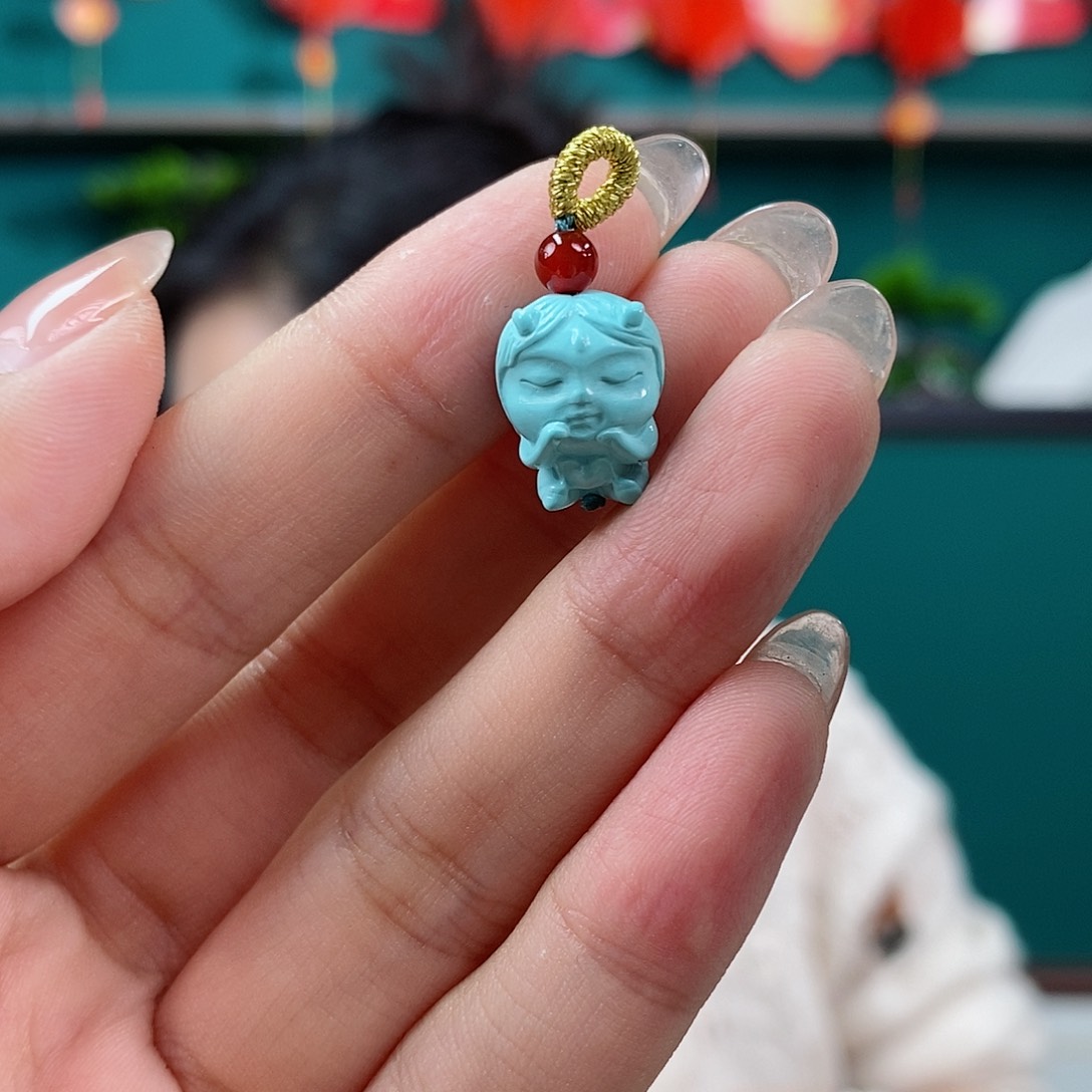 绿松石珠宝奇石未镶嵌