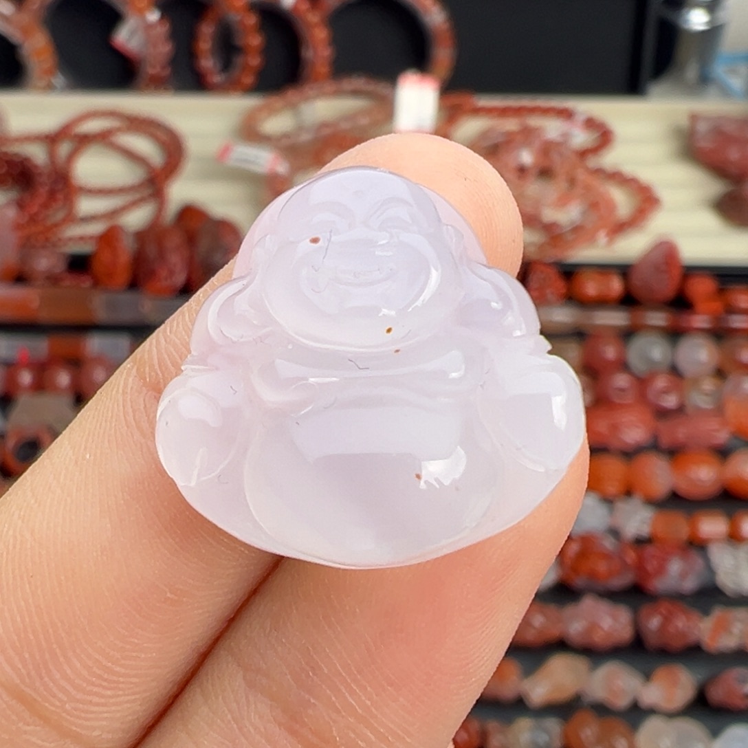 南红玛瑙未镶嵌颈饰佛公