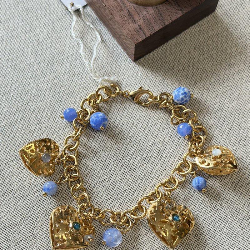 铜合金珐琅手链 意大利手工饰品 B小众古典手链（B747XH）