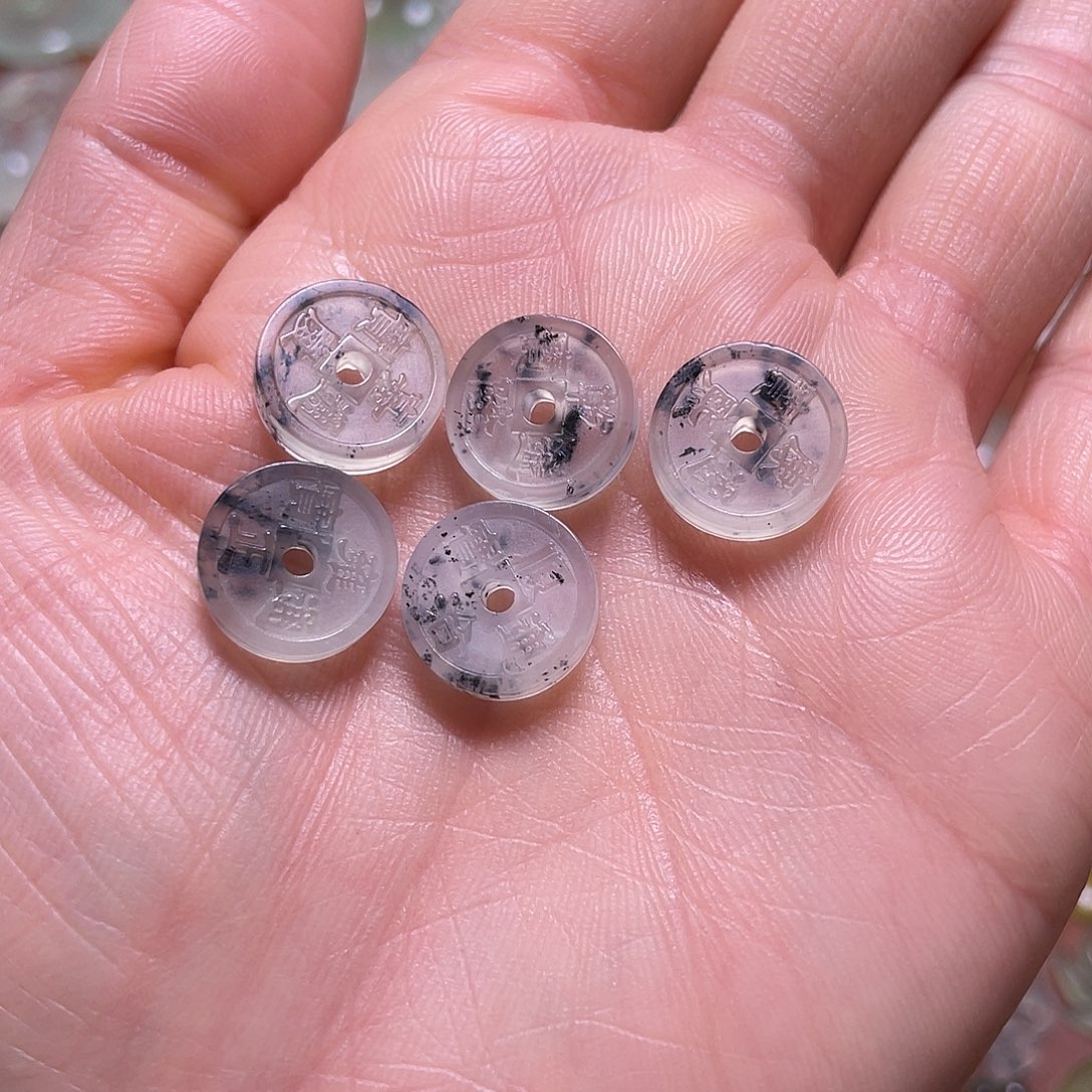 乐***～蛇纹石玉未镶嵌手绳