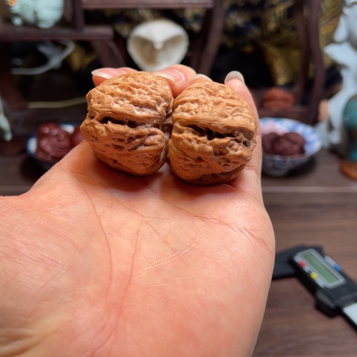 吊坠文玩核桃40蛤蟆头