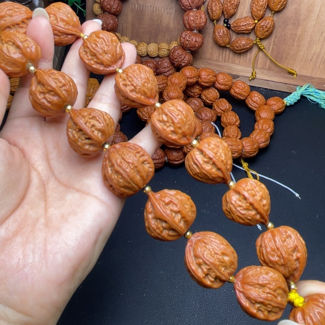 文玩核桃手串桃心手持