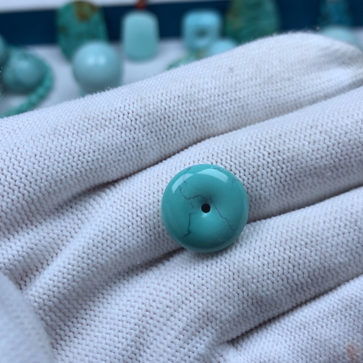 【闪购商品】绿松石珠宝奇石未镶嵌爱****士