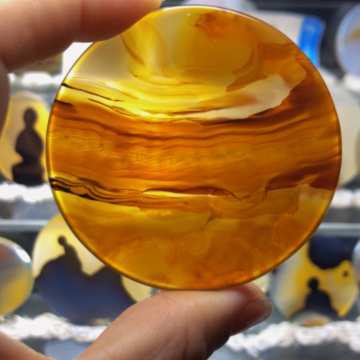 合金玛瑙/玉髓珠宝奇石19