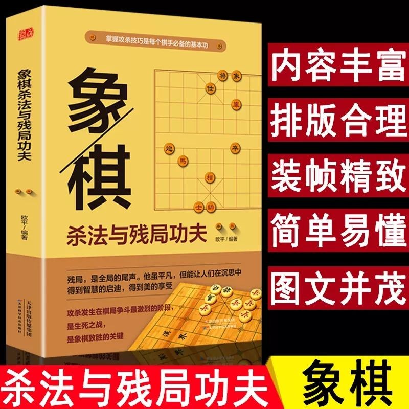 中国象棋杀法与残局功夫象棋攻杀技巧宝典实战技巧教程象棋入门