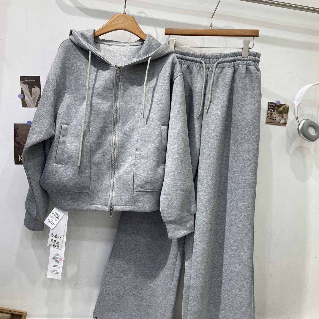 新款大码休闲套装 #1673