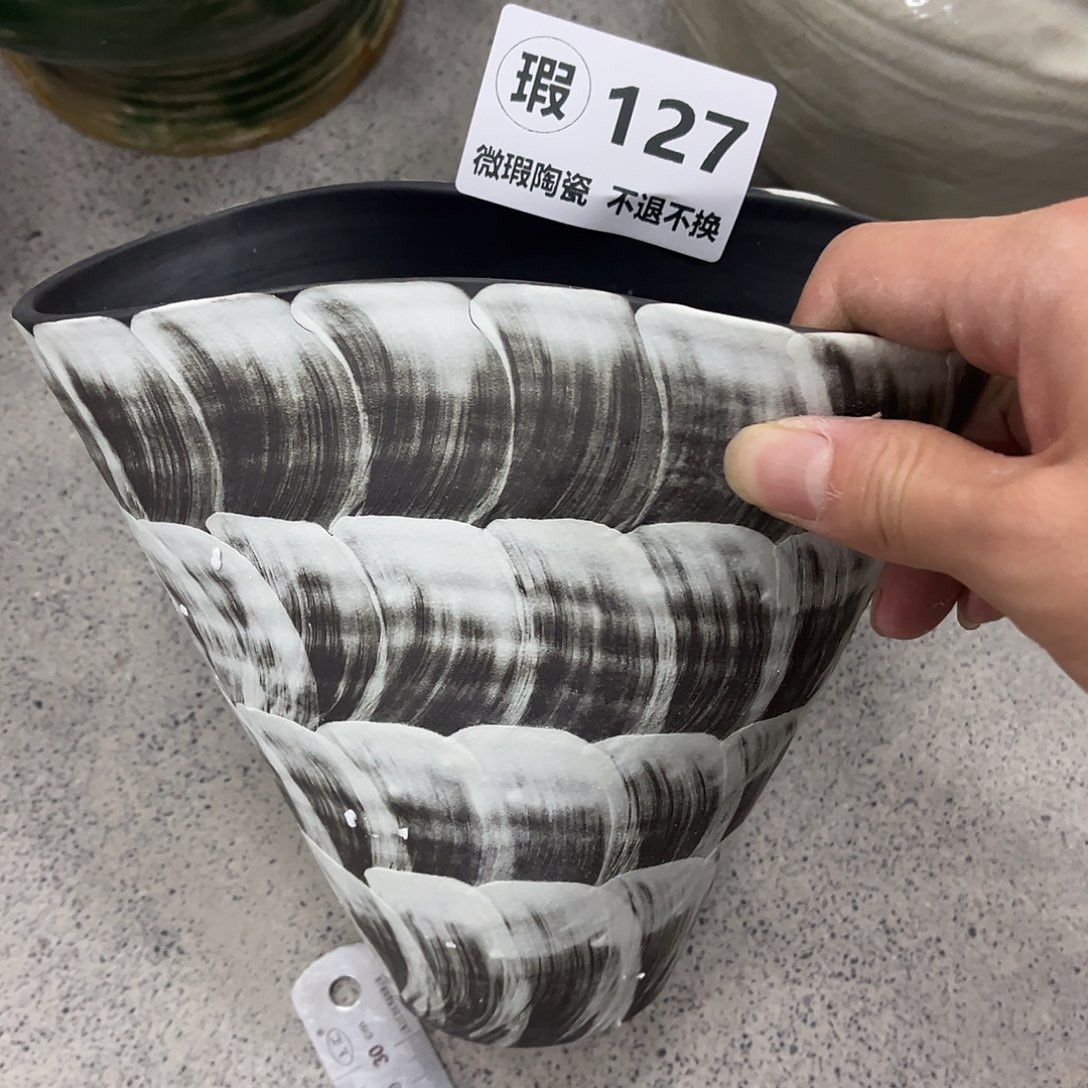 瓷片127口20高17一个装、