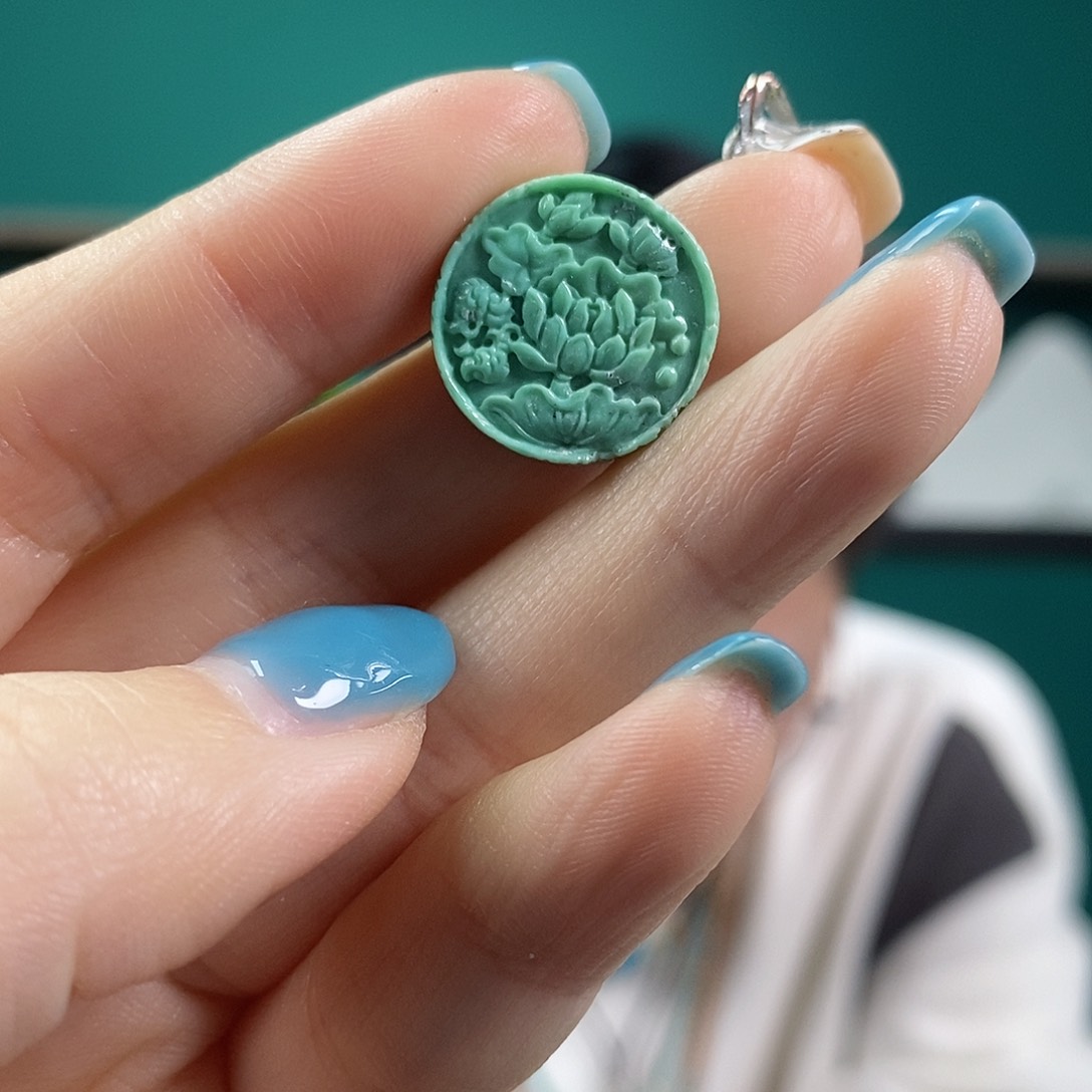 绿松石珠宝奇石未镶嵌