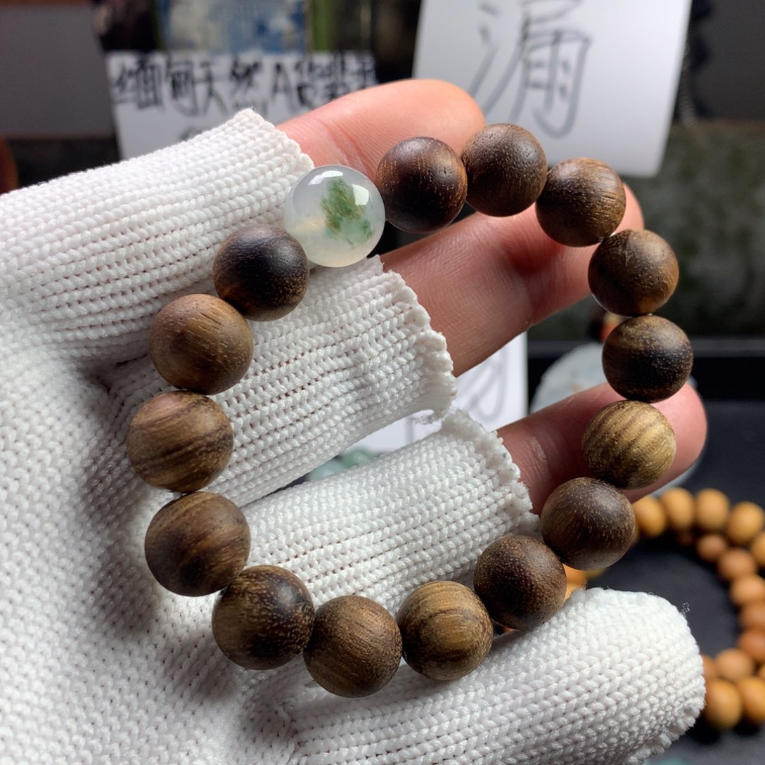 定制翡翠未镶嵌卡12.8