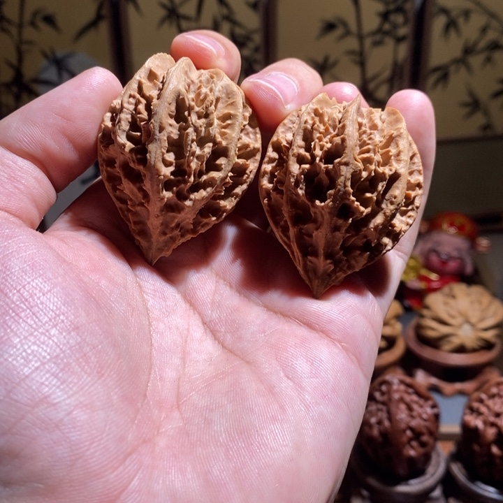 好***安文玩核桃把件东北8