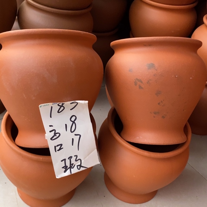 粗陶红陶绿植花盆183