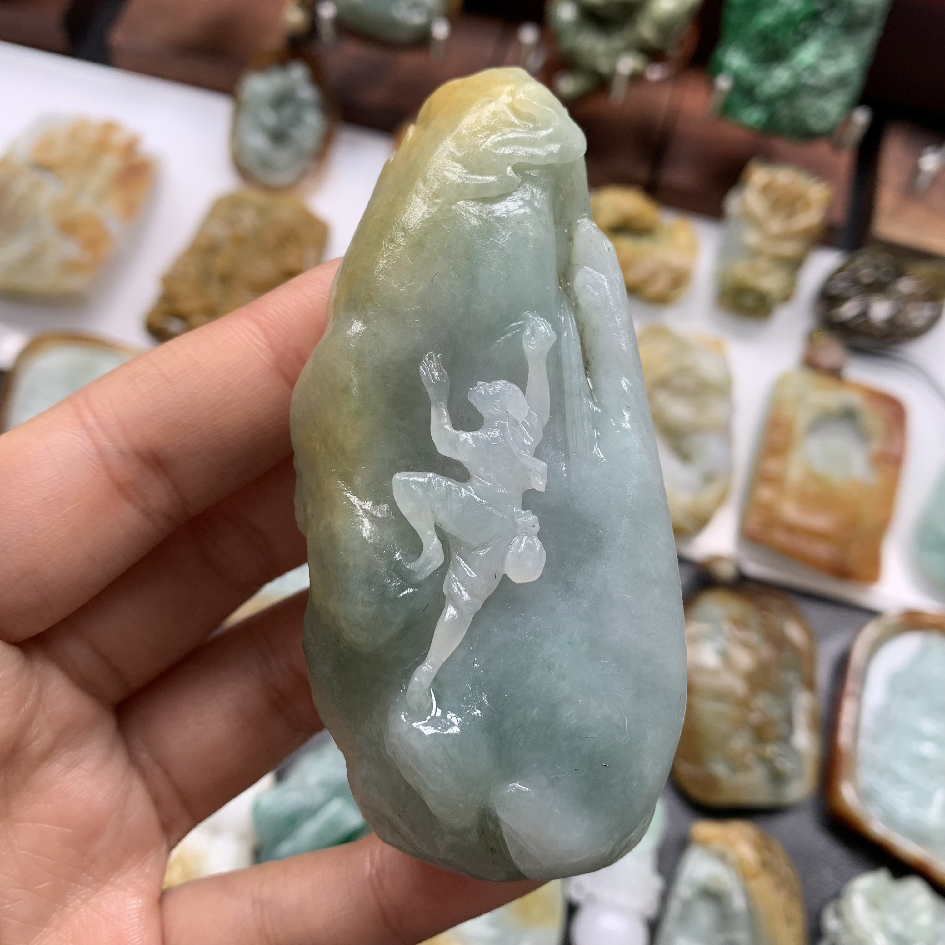 天然缅甸A货特色攀登者