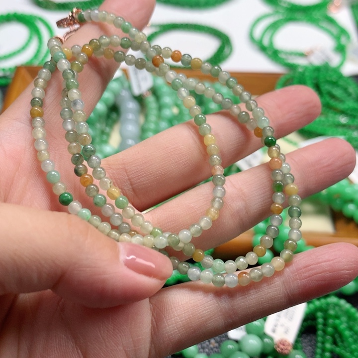 翡翠未镶嵌手链翡翠