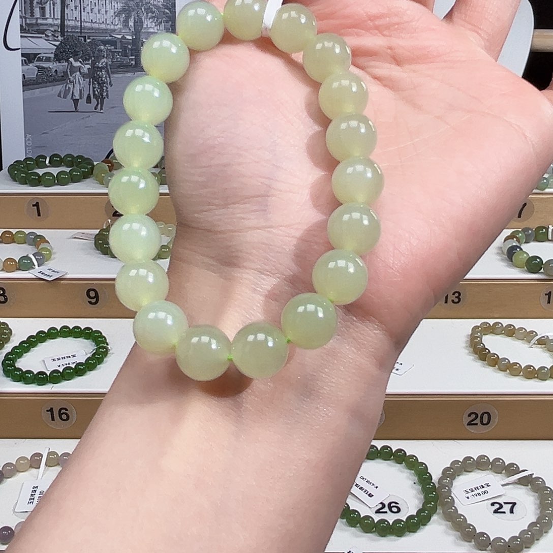 和田玉未镶嵌手串