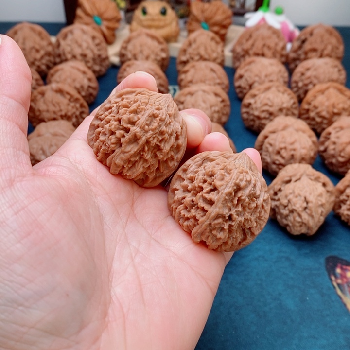 把件文玩核桃满天星36