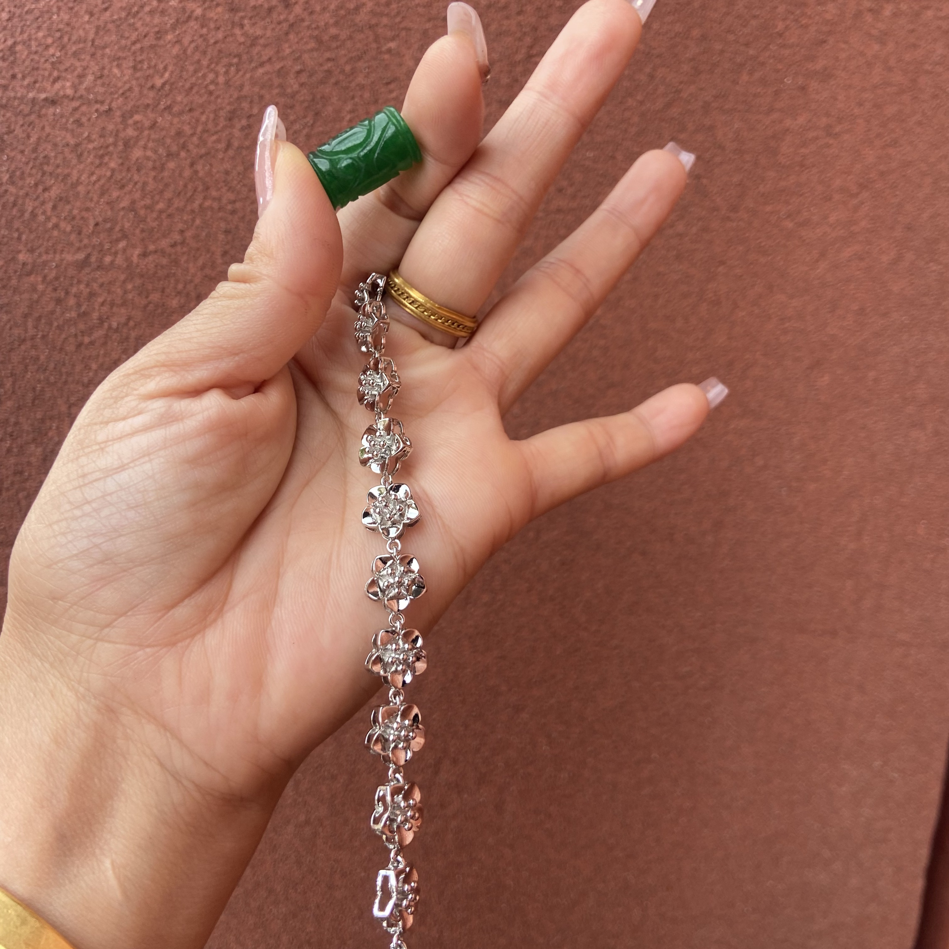 185花朵手链  玛瑙多样发一