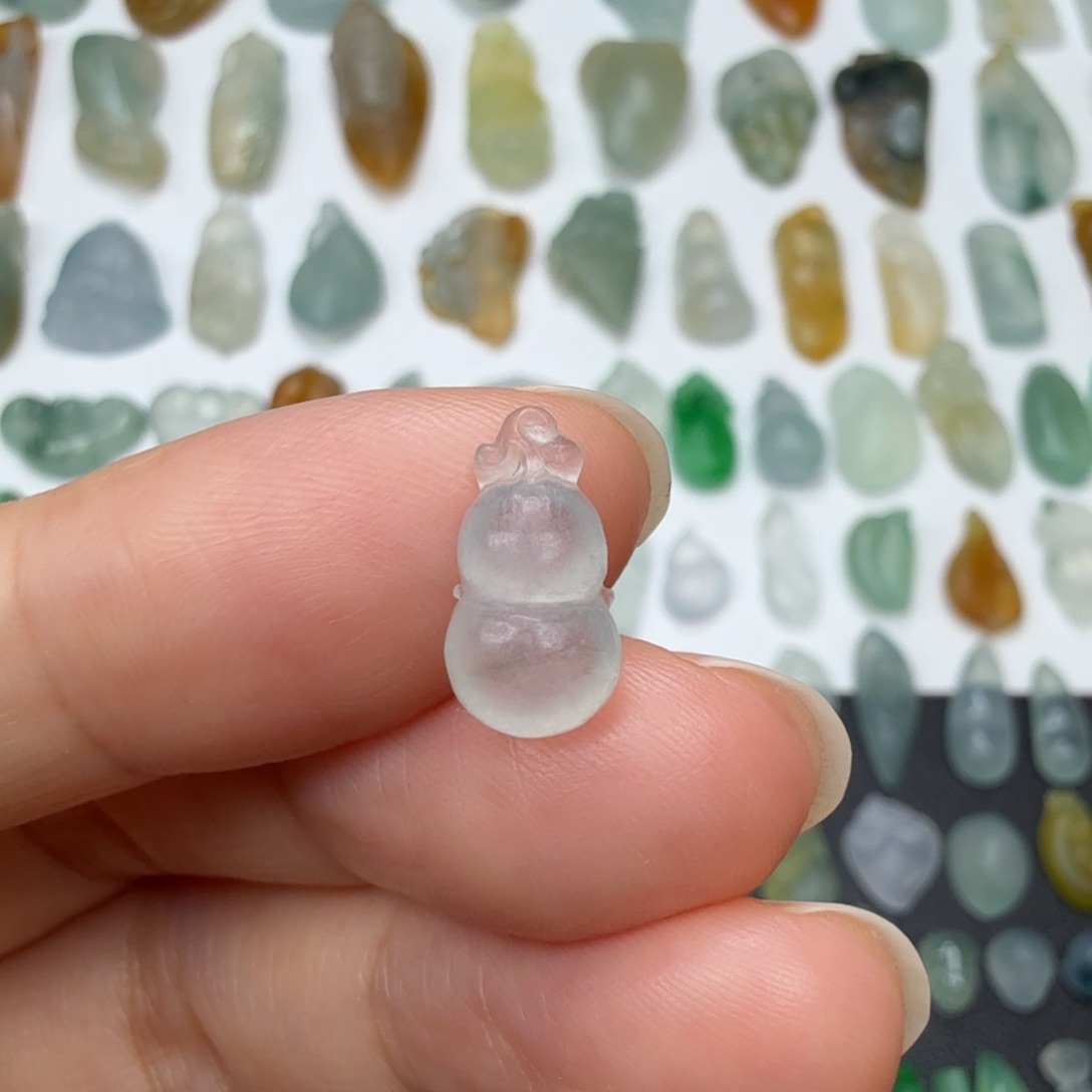 定制翡翠未镶嵌葫芦