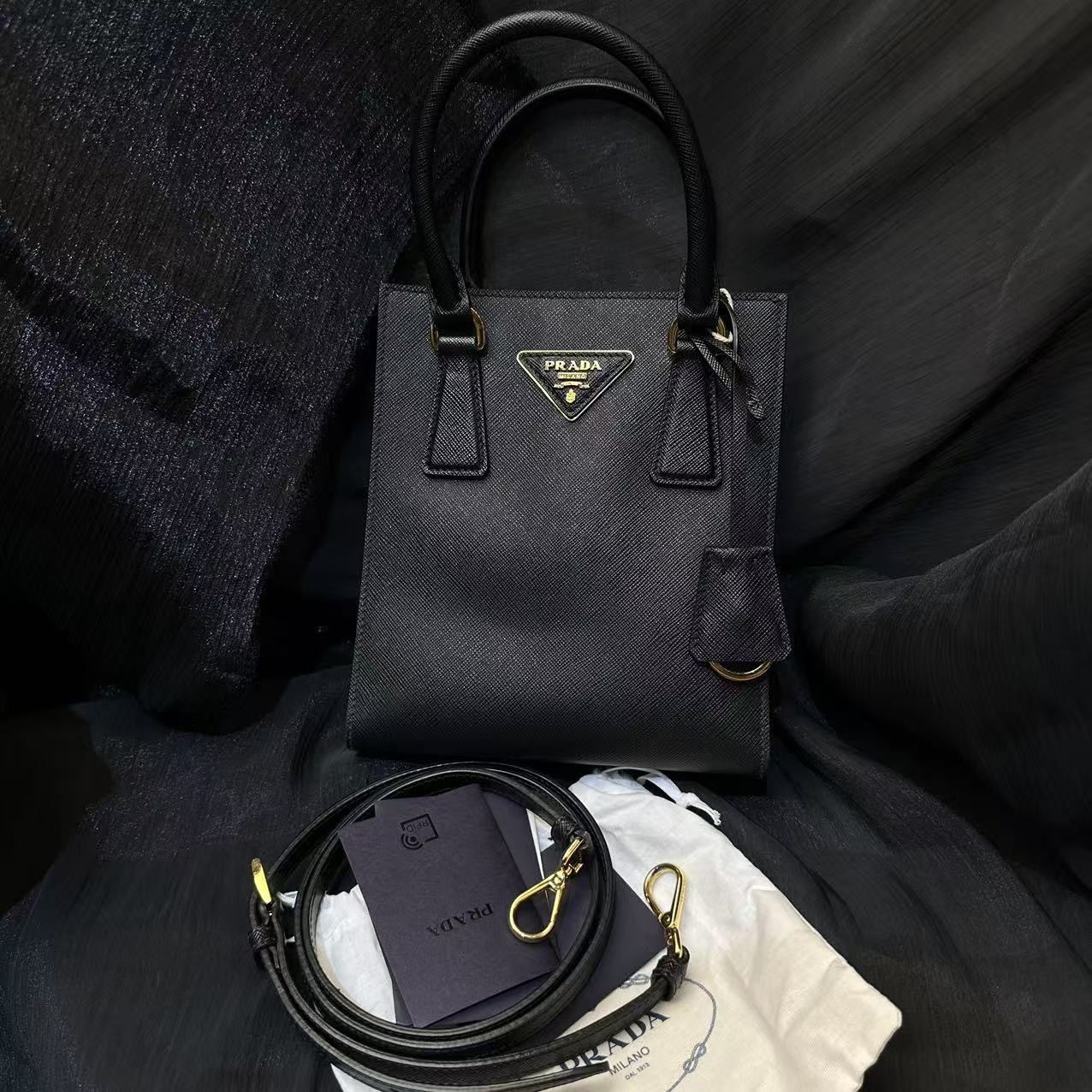 95新 Prada/普拉达 乱乱子中古/女士/单肩包/105923