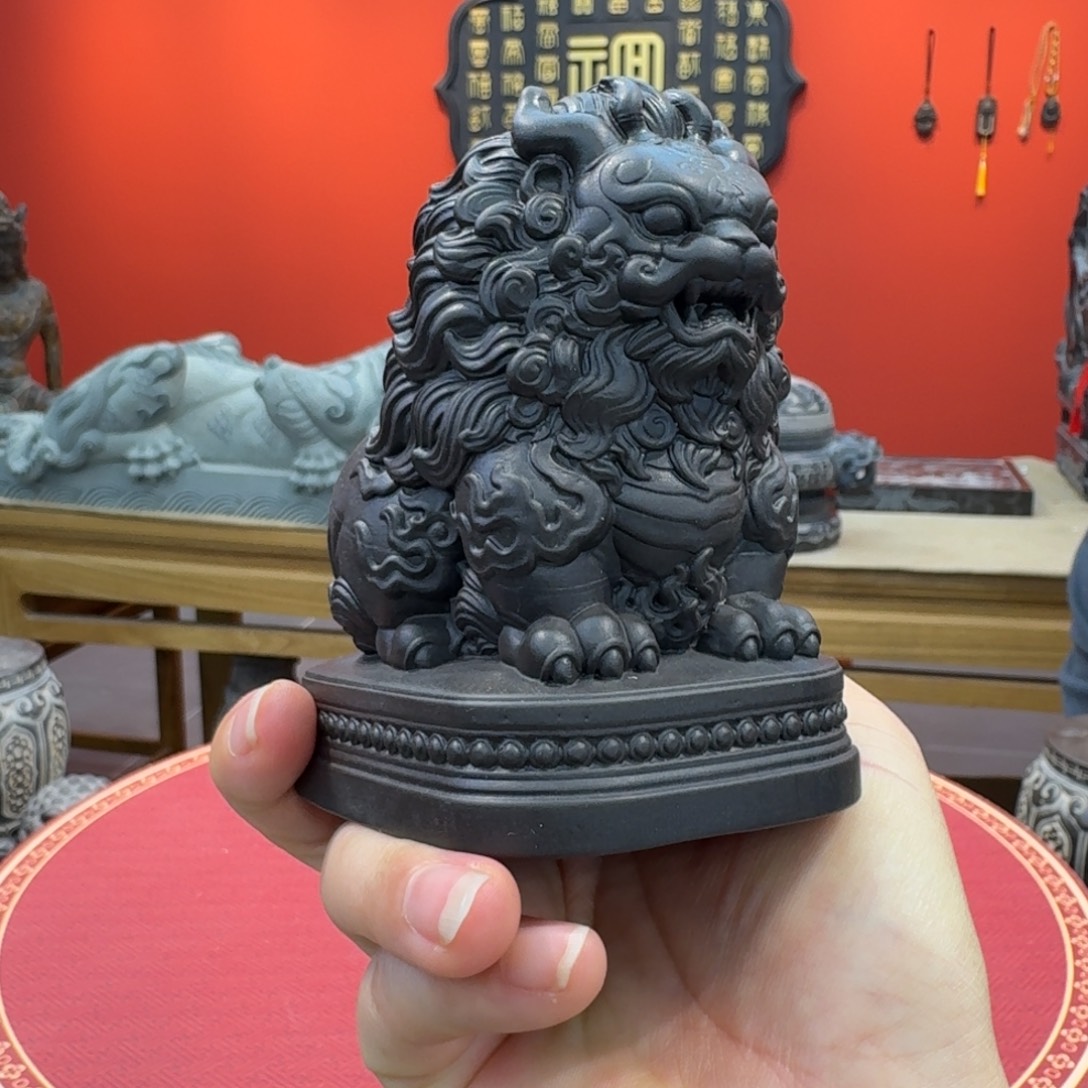 石材晋錾石雕手工雕刻摆件