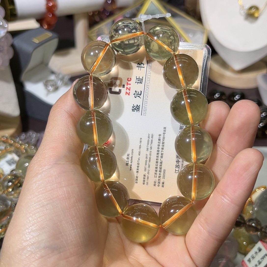 【闪购商品】水晶手链未镶嵌黄水晶