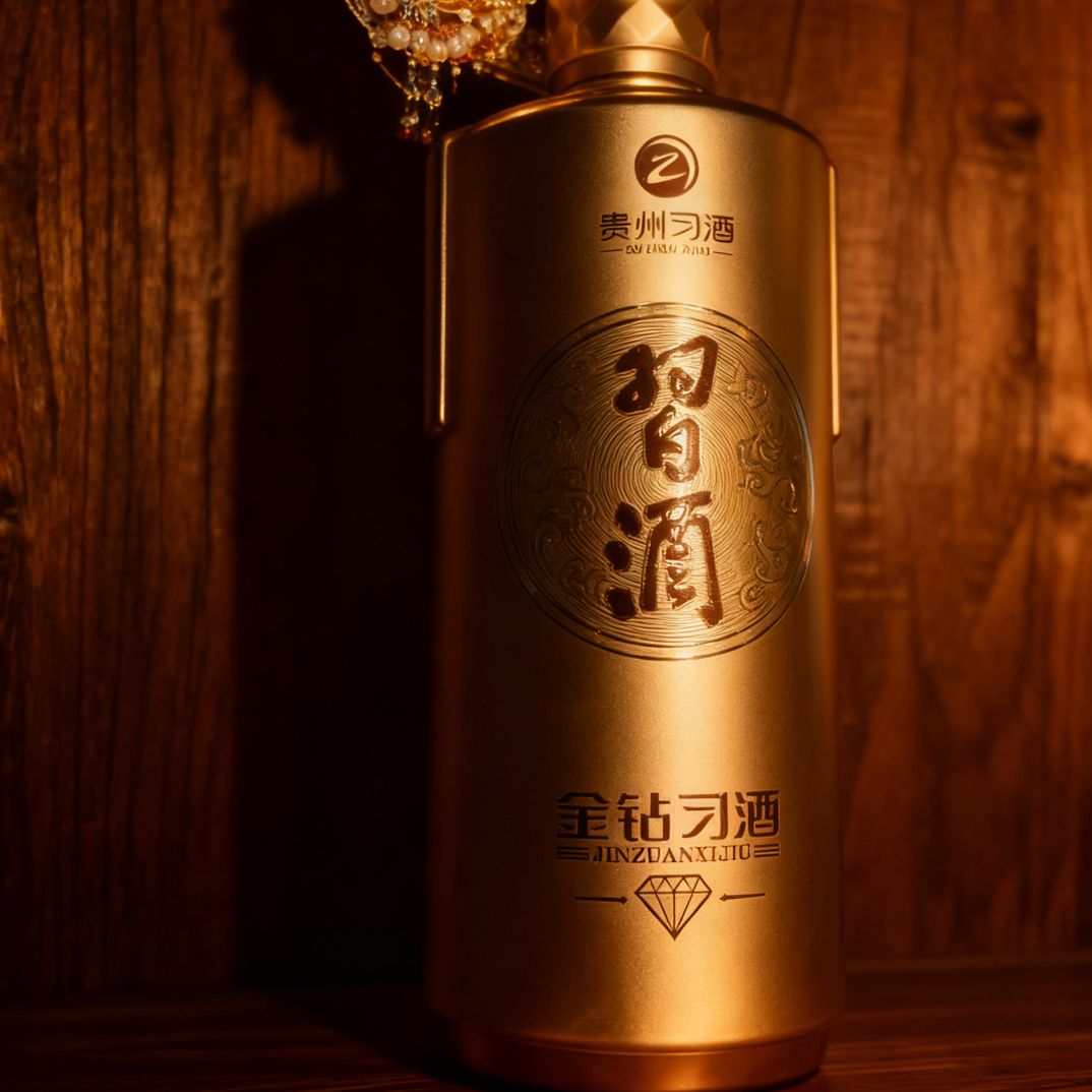 习酒金钻 53度酱香型白酒500ml53度