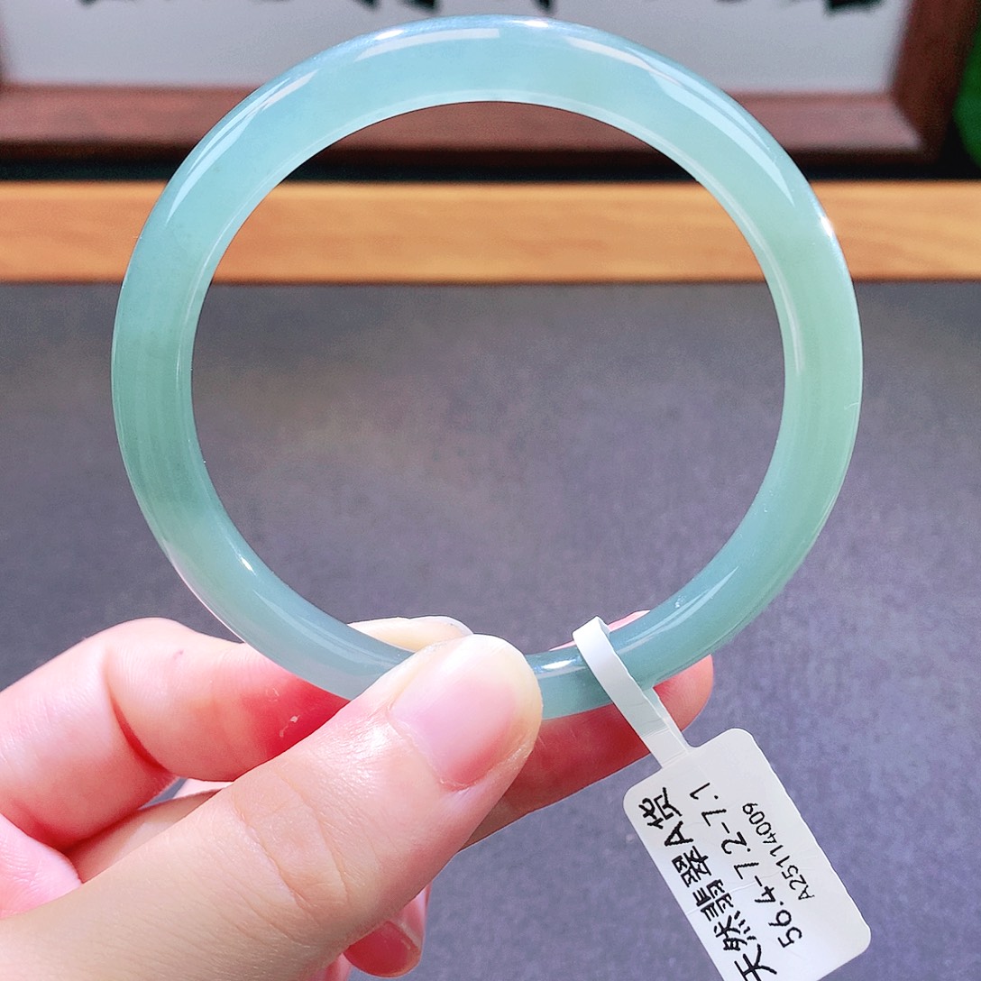 翡翠未镶嵌手镯天然翡翠