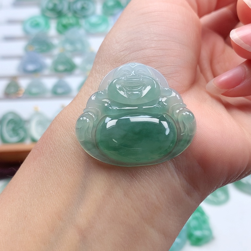 【闪购商品】翡翠吊坠(不含链)未镶嵌