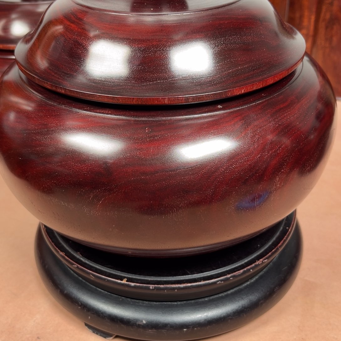 檀香木小叶茶叶罐