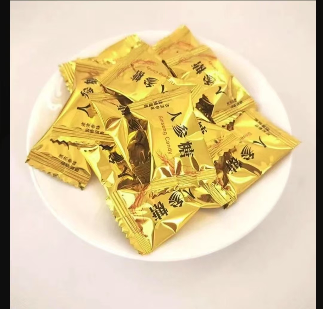 人参糖马来能量糖休闲