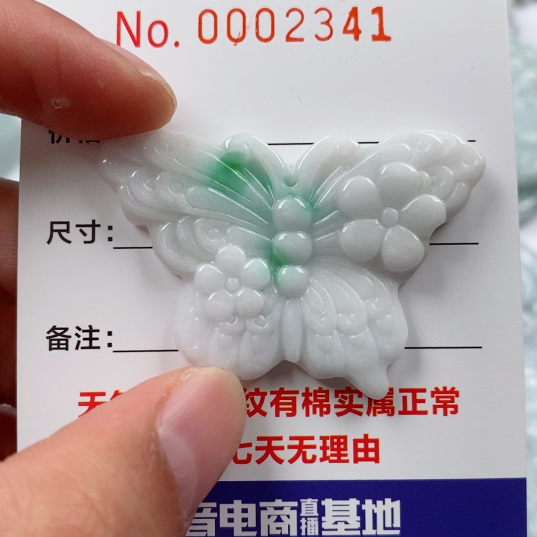 翡翠未镶嵌颈饰挂件