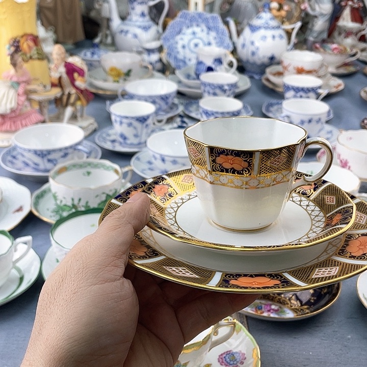 海外瓷器中古欧瓷小房子