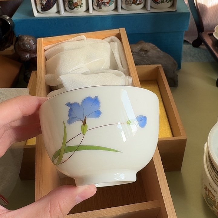 翔山茶杯中古商品默认瑕疵