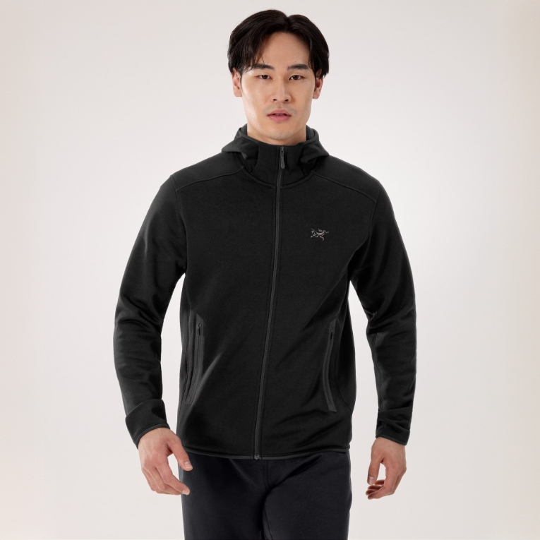 ARC'TERYX/始祖鸟KYANITE Hoody 刺绣Logo休闲抓绒长袖外套 男款D