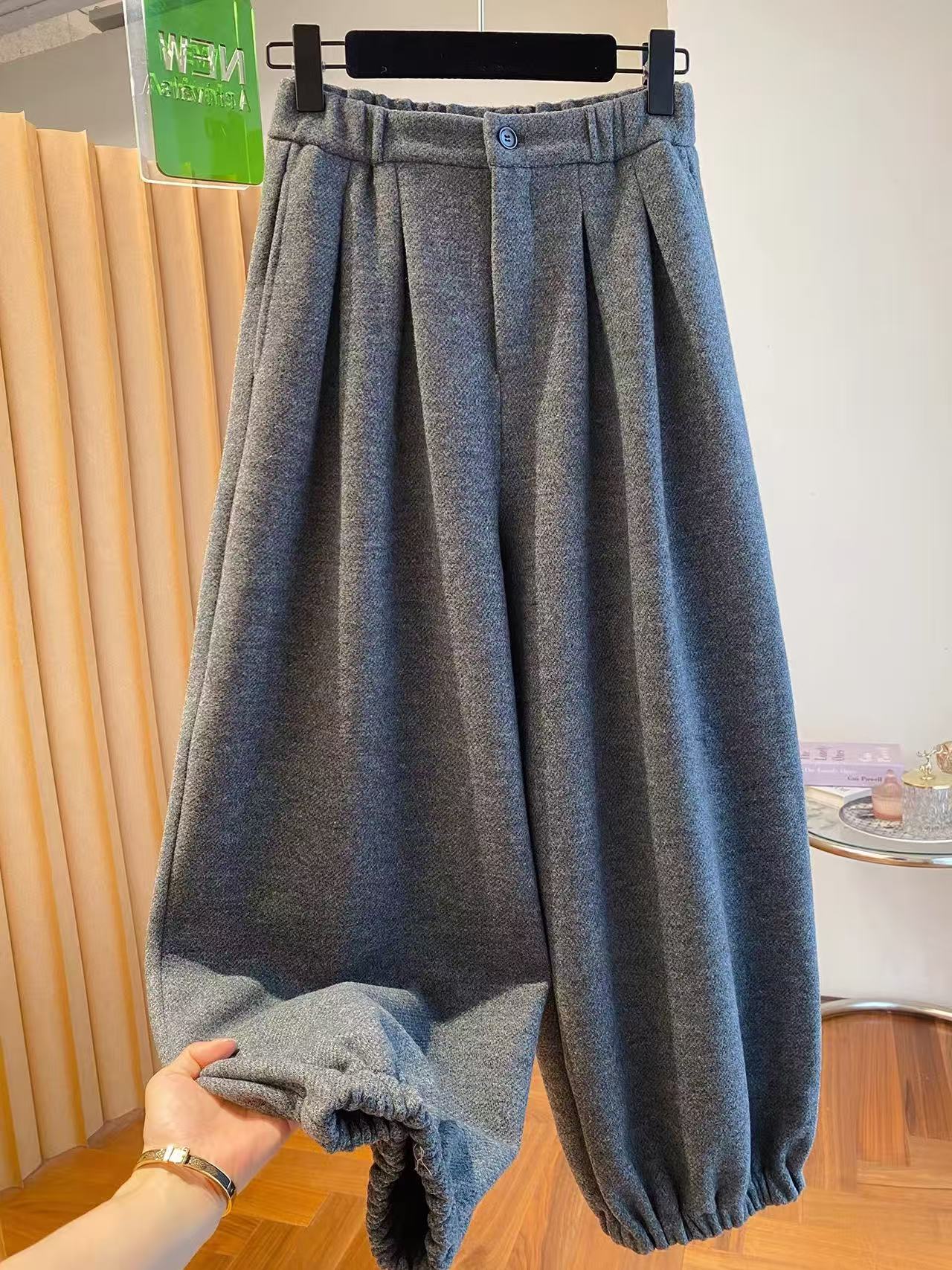 TW 7728新款时尚百搭加厚休闲裤